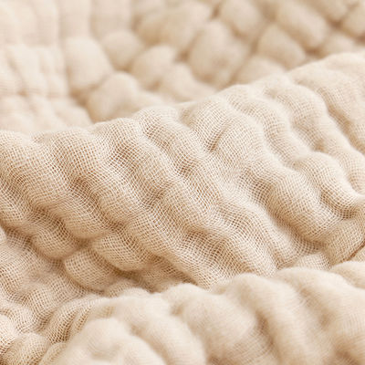 6 Layer Gauze Cotton Blanket 59*78 Inches Skin Friendly With Gentle Fabric