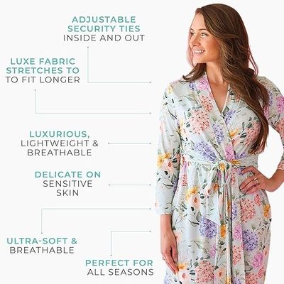 Soft Skin Friendly Maternity Birthing Gown Maternity Gown For Hospital