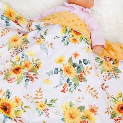 Double Layer Durable Infant Weighted Blanket Baby Sleeping Blanket