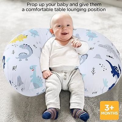 Breathable 100% Polyester Feeding Support Pillow Portable Nursing Pillow For Bottle Feeding
