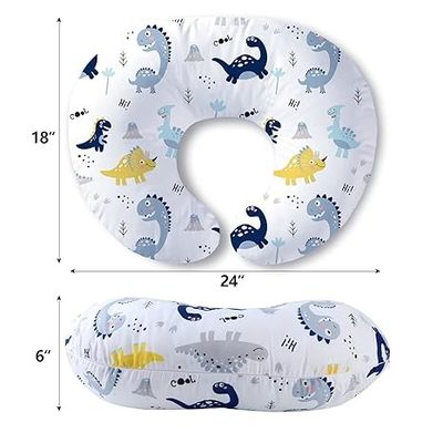 Breathable 100% Polyester Feeding Support Pillow Portable Nursing Pillow For Bottle Feeding