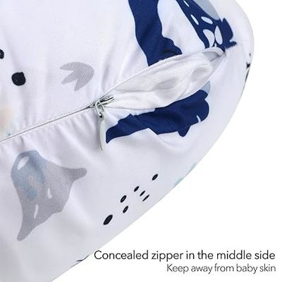 Breathable 100% Polyester Feeding Support Pillow Portable Nursing Pillow For Bottle Feeding