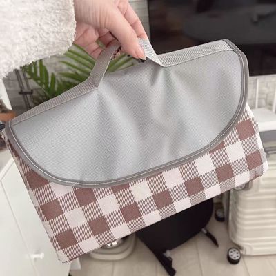 Over Sized Outdoor Picnic Blanket 80*80 Inches Waterproof Portable