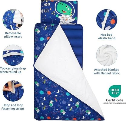 Toddler Skin Friendly Nursery Nap Mat Cotton Nap Mats For Preschool