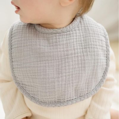 Absorbent Muslin Bandana Bibs Skin Friendly Multiple Colors For Easy Washing
