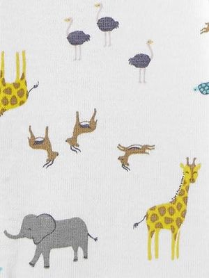 100% Cotton Bamboo Zipper Onesie Short Sleeve Romper For Baby