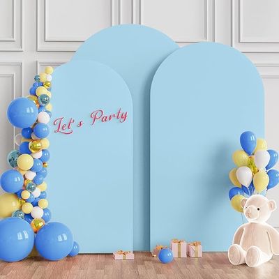 Wedding Arch Backdrop Covers Round Top Cover For Birthday Party Ceremony Banquet Decoration