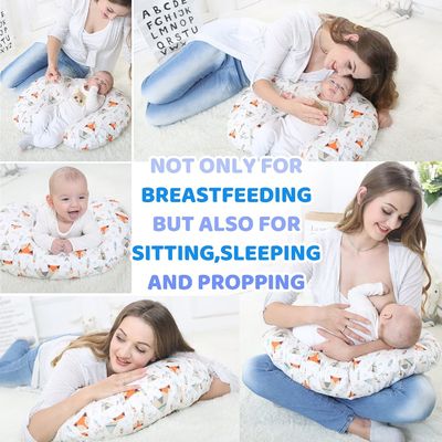 100% Cotton Portable Infant Feeding Pillow Feeding And Support Pillow For Mom Breastfeeding