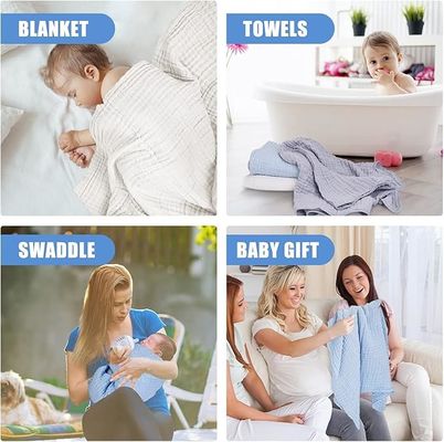 Ultra Soft Breathable Newborn Hooded Bath Towel Infant Towel Set