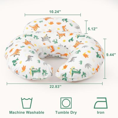 Machine Washable Breastfeeding Support Pillow Removable Customizable