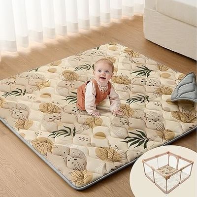 Non Slip Square Baby Play Mat Infant Play Blanket For Floor Thicken Cushioning