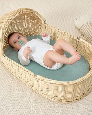 100% Cotton 32*16 Inches Bassinet Fitted Sheet Bassinet Bed Sheets