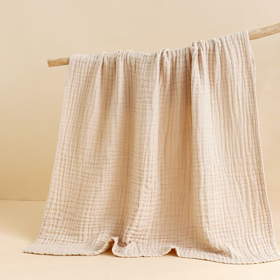 Multiple Colors Cotton Gauze Blanket 90*90cm Breathable Multifunctional Blanket