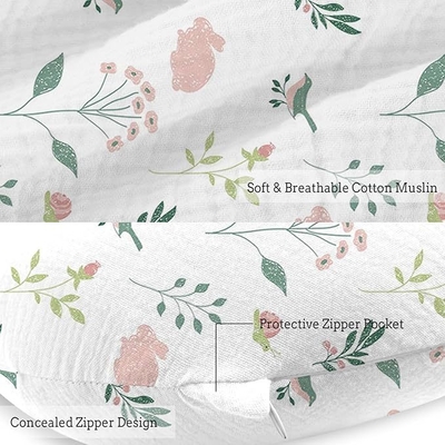 100% Cotton Portable Infant Feeding Pillow Feeding And Support Pillow For Mom Breastfeeding