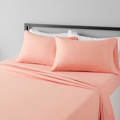 Lightweight Super Soft Microfiber Bedsheets Set with 14-Inch Deep Pockets, Solid