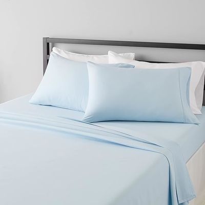 Lightweight Super Soft Microfiber Bedsheets Set with 14-Inch Deep Pockets, Solid