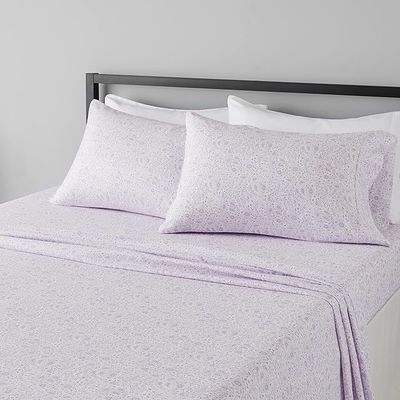 Lightweight Super Soft Comfortable Microfiber Bed Sheet Set with 14-Inch Deep Pockets,Printed