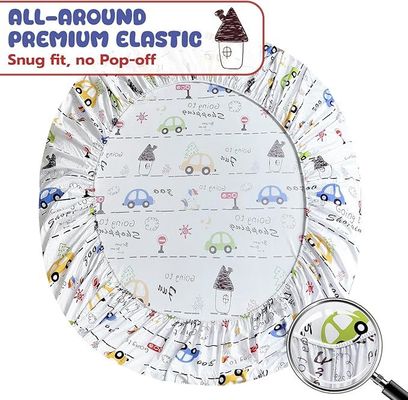 Kids Car Sheets Set With Deep Pockets, Breathable, Wrinkle-Free, Cozy Soft Cute Bed Sheets Set