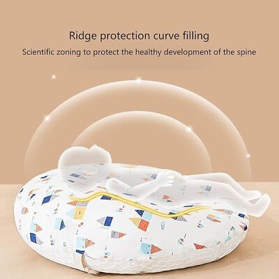 Baby Nursing Pillow for Breastfeeding Infant Feeding Pillow with Soft Removable Cover Ajustable & Portable