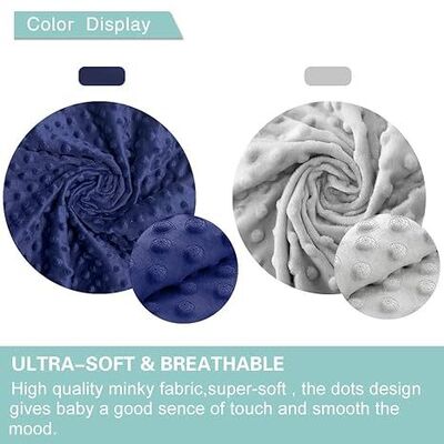 2 Pack Nursing Pillow Cover For Breastfeeding,Dot Pillow Slipcover Fits Nursing Pillow