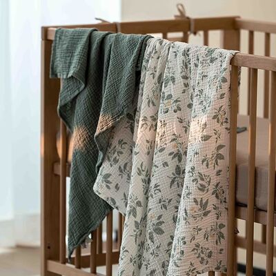 3-Pack Baby Swaddle Blankets For Unisex,100% Cotton Muslin Newborn Receiving Blanket