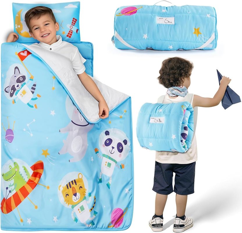 Comfortable Nap Mats For Preschool Convenient With Breathable Fabric