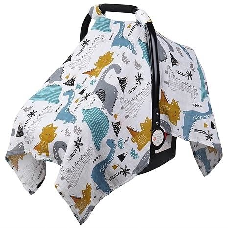 Breathable Infant Car Seat Canopy Comfortable For Summer Stroller Sun Shade