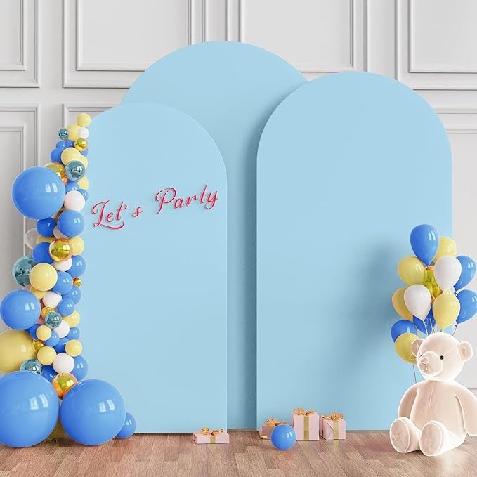 Wedding Arch Backdrop Covers Round Top Cover For Birthday Party Ceremony Banquet Decoration