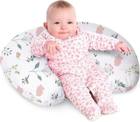 100% Cotton Portable Infant Feeding Pillow Feeding And Support Pillow For Mom Breastfeeding