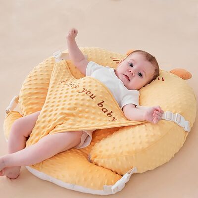 Nursing Pillow and Positioner, Plus Size Breast Feeding Pillow for More Support for Mom and Baby Boy or Girl